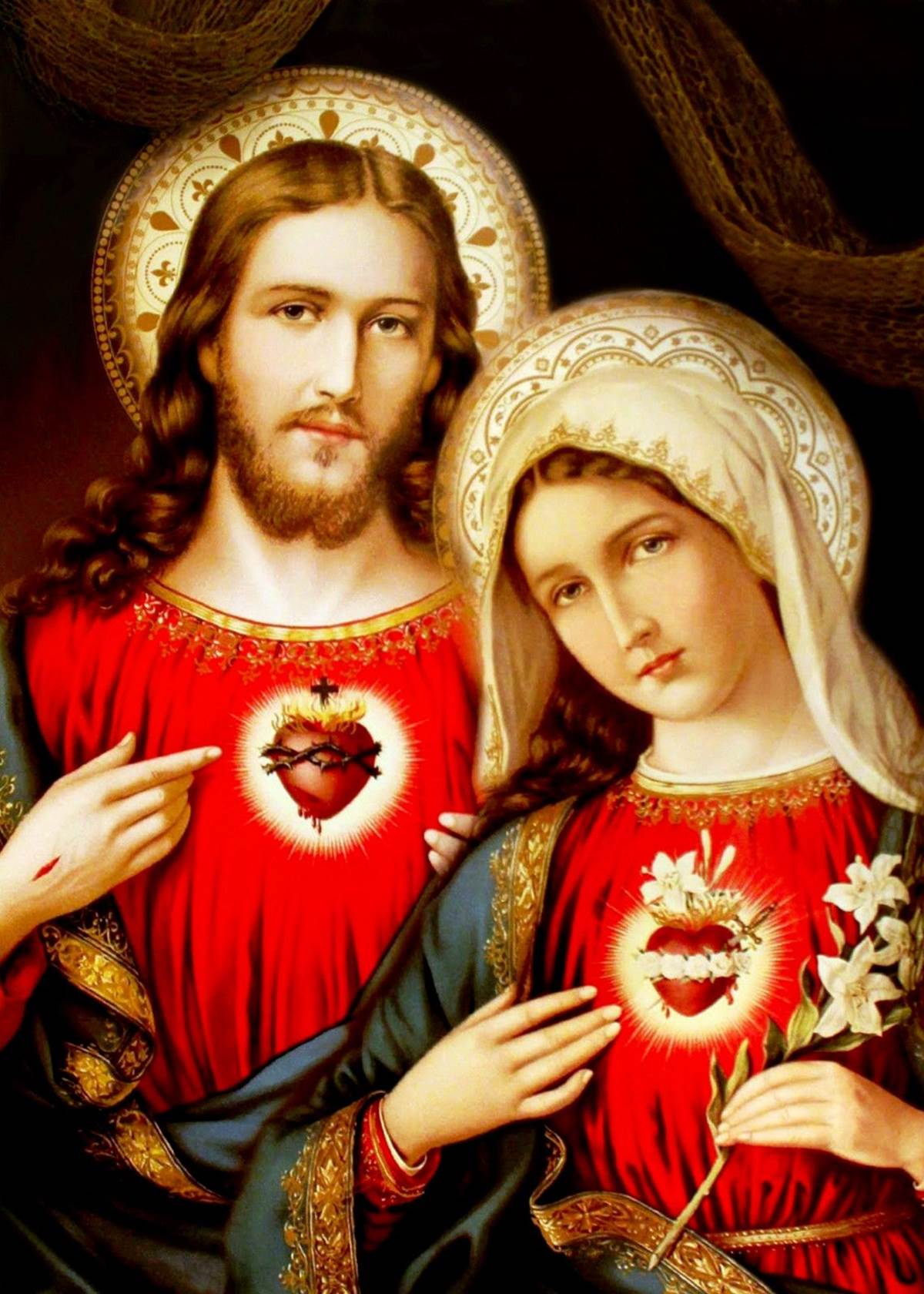 Cœurs sacrés de Jésus et Marie